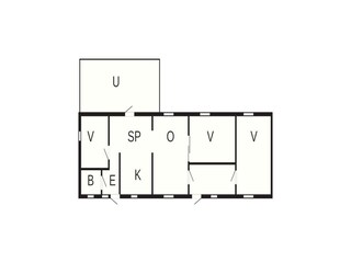 Casa per le vacanze Våxtorp Pianta del piano 25