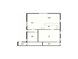 Maison de vacances Aså Plan d'étage 14