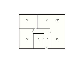 Vakantiehuis Rodenäs Grondplan 22