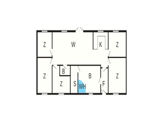 Casa per le vacanze Hou Pianta del piano 4