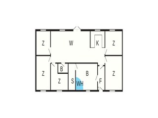 Vakantiehuis Hou Grondplan 4
