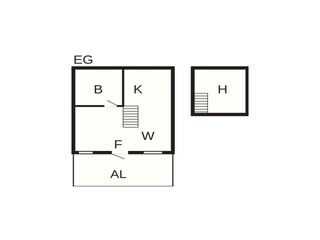 Vakantiehuis Klädesholmen Grondplan 4