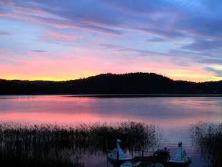 Sonnenuntergang am See