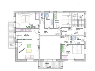 Appartamento per vacanze Hippach Pianta del piano 21