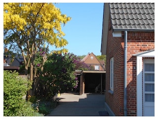 Carport für Fahrräder