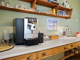 Jura Coffeemachine in Dining room