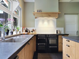 7-burner gas stove with 4 ovens
