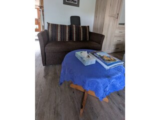 Ferienwohnung Innen Schlafsofa
