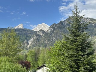 Ausblick vom Balkon nach Süden