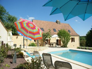 Casa de vacaciones Villefranche-du-Périgord Grabación al aire libre 5
