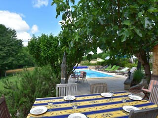 Casa de vacaciones Villefranche-du-Périgord Grabación al aire libre 14