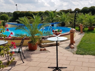 Holiday house Hebertsfelden Swimming Pool 21