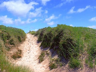 Übergang zum Strand ikn Nieblum-Goting