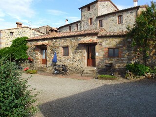 Ferienhaus Radicondoli Außenaufnahme 7