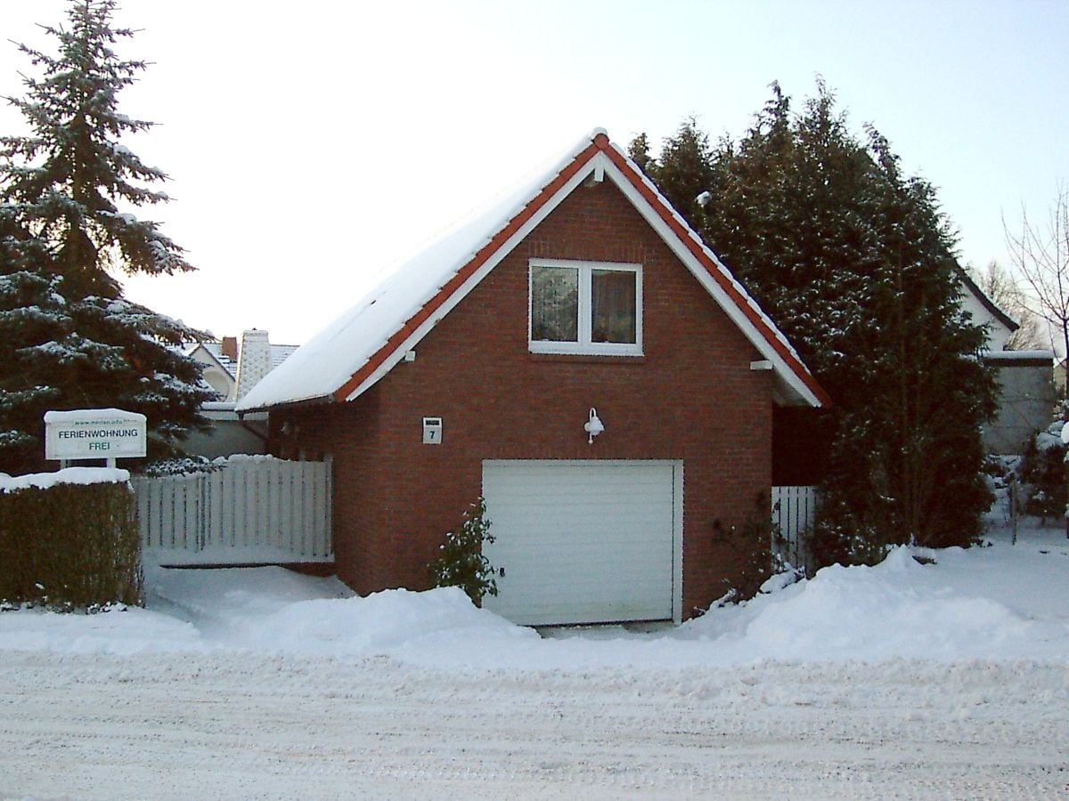 Das Ferienhaus im Winter