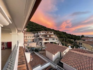 Blick von der Terrasse Richtung Nordosten