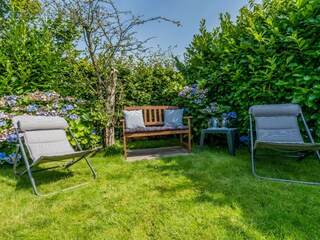 Sitzecke im Garten