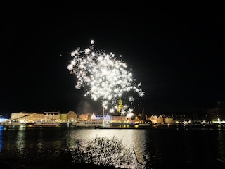 Feuerwerk während der Heringstage