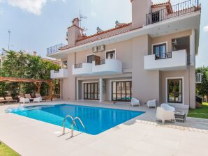 Luxuriöse Villa mit Pool in Anavissos - Anavissos - image1