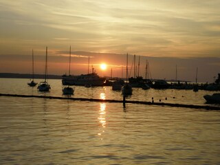 Sonnenuntergang in Portorož