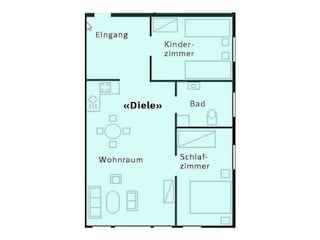 Ferienwohnung Blockland Grundriss 8