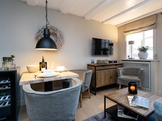 Ferienwohnung Wattnest, Wattblick mit Strandkorb, Rantum, Sylt