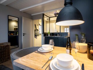 Ferienwohnung Wattnest, Wattblick mit Strandkorb, Rantum, Sylt