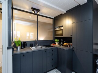 Ferienwohnung Wattnest, Wattblick mit Strandkorb, Rantum, Sylt