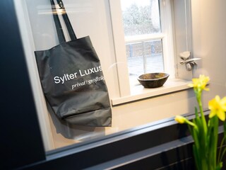 Ferienwohnung Wattnest, Wattblick mit Strandkorb, Rantum, Sylt