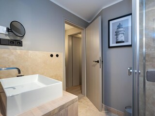 Ferienwohnung Wattnest, Wattblick mit Strandkorb, Rantum, Sylt