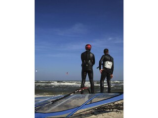 Bei schönen Wetter und Wind