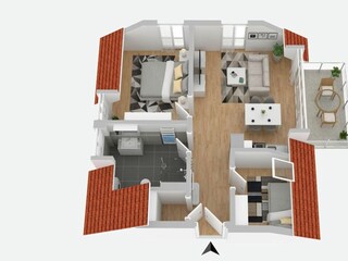 Appartamento per vacanze Wangerooge Registrazione all'aperto 19