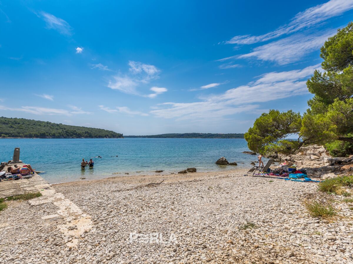 der Strand, kristallklares Meer