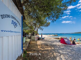 der Strand, Tauchzentrum