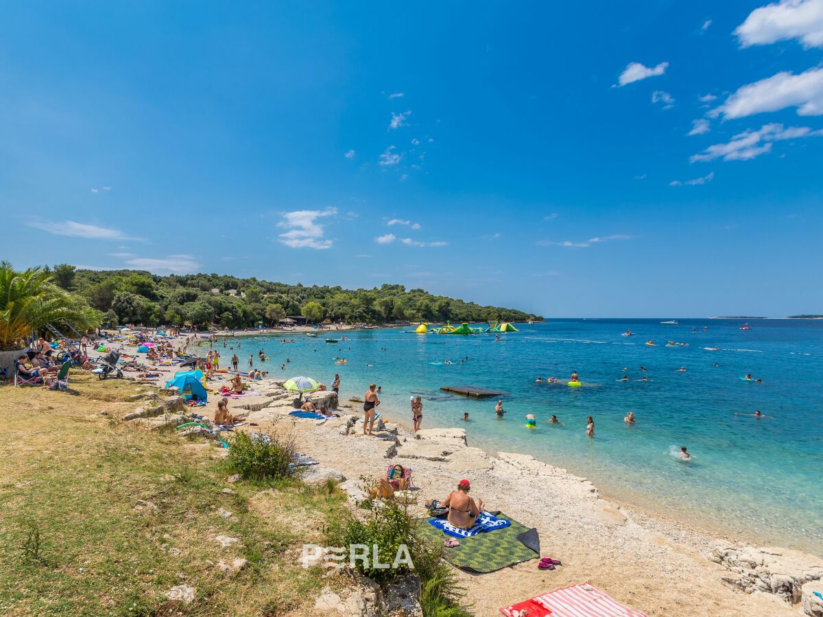 der Strand, kristallklares Meer