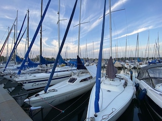 Yachthafen in Seebruck
