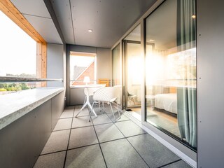 überdachte Loggia