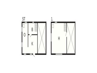 Vakantiehuis Gönäs Grondplan 22