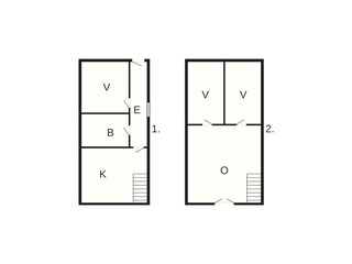 Casa de vacaciones Havneby Plano de planta 40