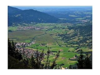 Blick vom Laber auf Oberammergau