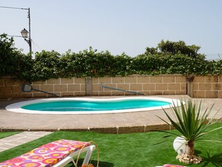 Der Pool- Ferienhaus Arianny