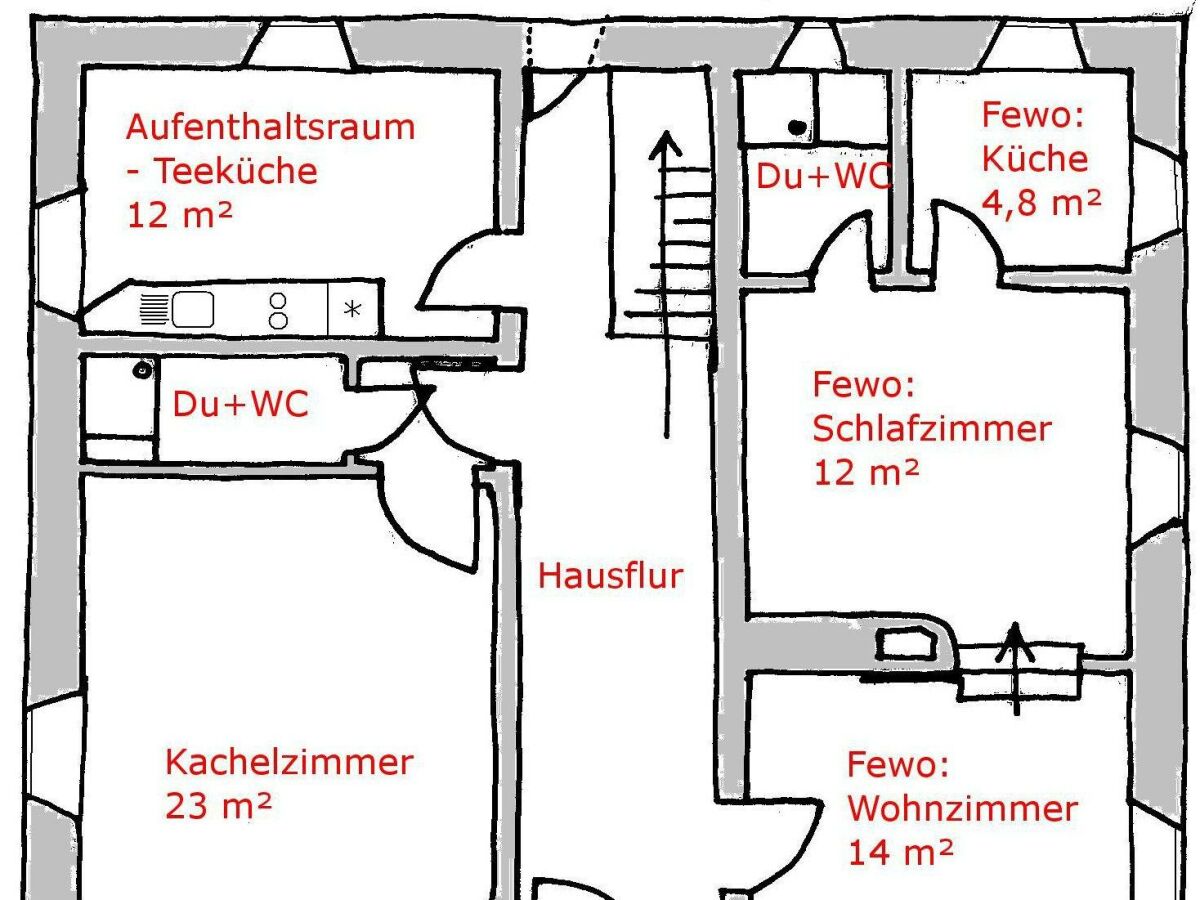 Grundriss EG Halfenhaus