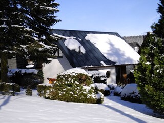 Ferienhaus "AXel" im Winter