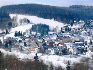 Stützerbach, Blick zum Reifberg