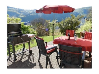 Terrasse mit Grill