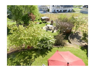 Blick auf den Garten