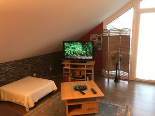 Fernseh- und Infoecke