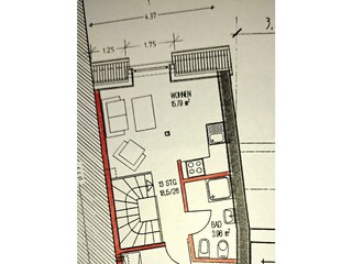 Obergeschoos/Wohnung