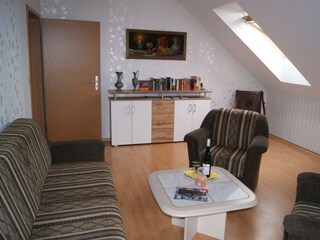 Wohnzimmer Dachgeschoss