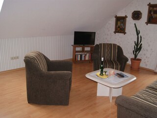 Wohnzimmer Dachgeschoss